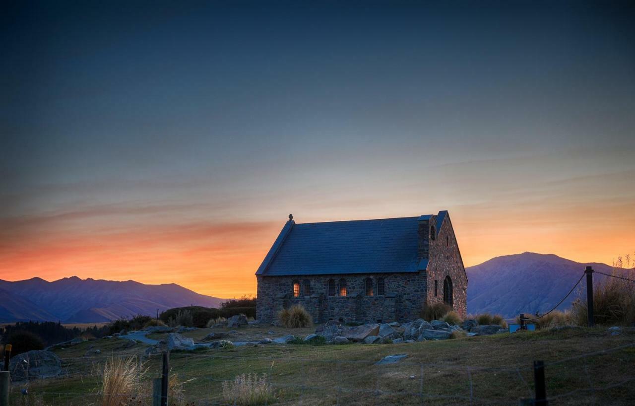 Black Beech House With Stunning Outdoor Bath Lake Tekapo Exteriör bild